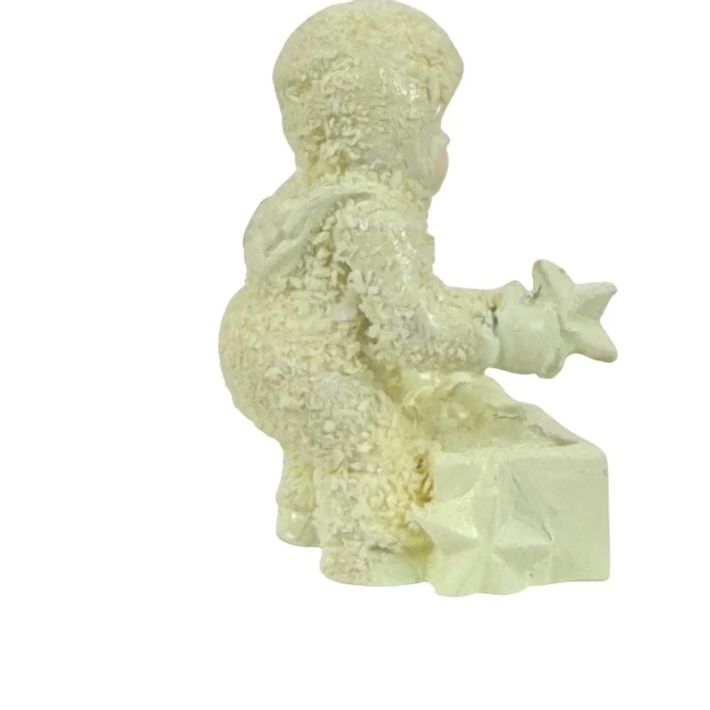 Snowbabies Dept 56 Helpful Friends Pewter Miniature Set of 4 7608-2 Hand Painted
